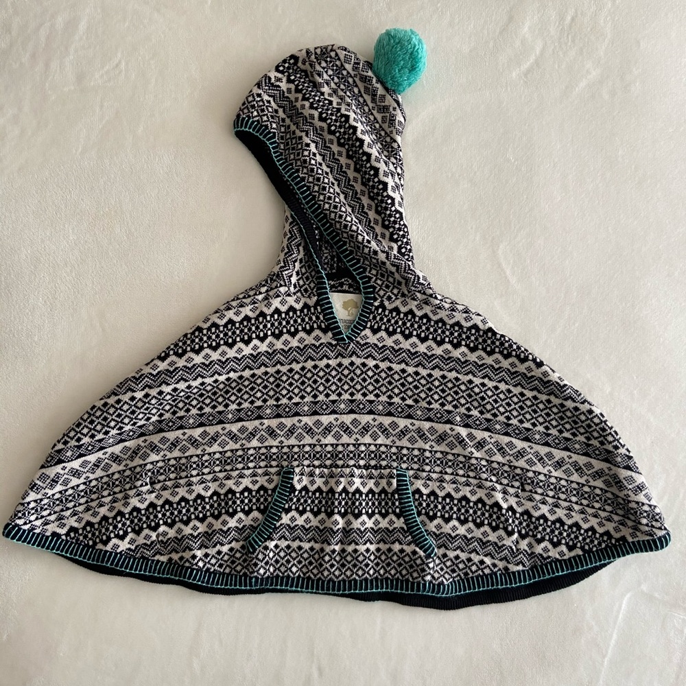 Tucker + Tate hooded poncho